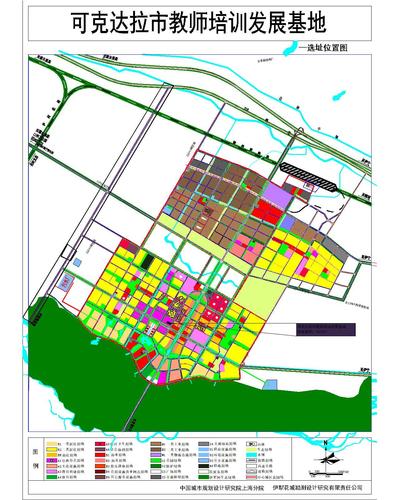 可克达拉市教师培训发展基地项目位置图 可克达拉市教师培训发展基地项目位置图