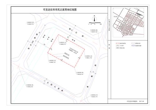可克达拉市市民之家红线图 可克达拉市市民之家红线图