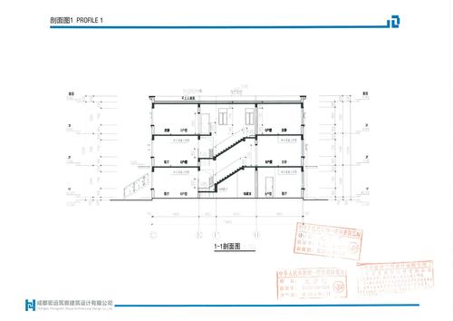 可克达拉市宏福雅居住宅小区建设项目剖面图