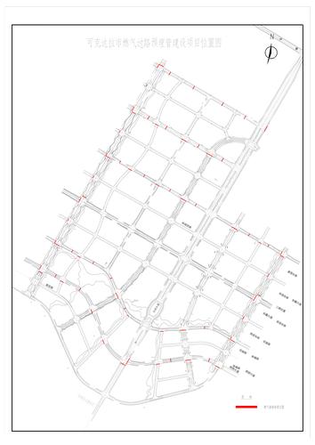 可克达拉市燃气过路预埋管建设项目选址位置图 可克达拉市燃气过路预埋管建设项目选址位置图