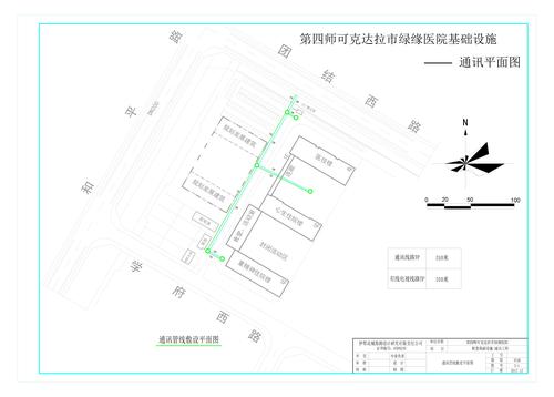 通讯平面布置图