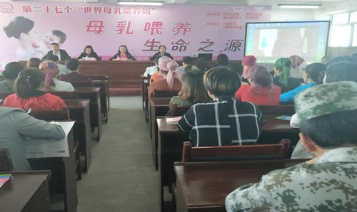 师市举办第27个世界母乳喂养周宣传活动