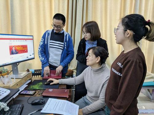 2月，党建学习，交流学习强国平台使用经验_meitu_1