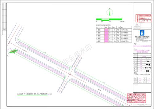 03天山北路-广仁路道路绿带及节点种植平面图_00