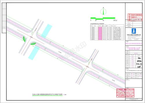 04乌孙山北路-瞻德路道路绿带及节点种植平面图_00