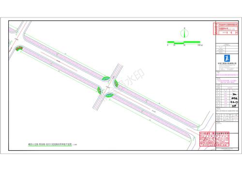 07峨眉山北路-熙春路-迎宾大道道路绿带种植平面图_00