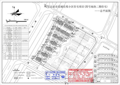 花城佳苑二期住宅（4号地块）总平面