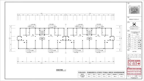 06（7号地块）17#闷顶层平面图