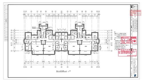 【建筑】1、3号楼 建施-05  地下一层平面图_00