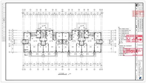 【建筑】1、3号楼 建施-08  三层平面图[2]_00