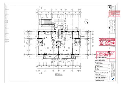 【建筑】悦城4.6号楼 建施-05 首层平面图_00