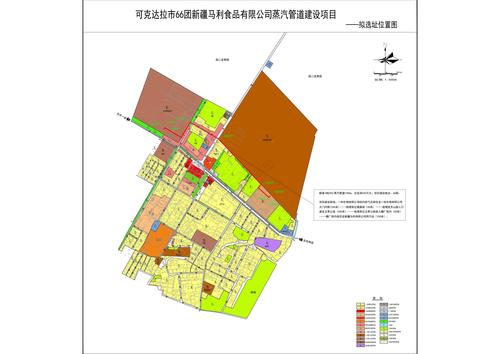 新疆马利食品有限公司蒸汽管道选址红线图_00