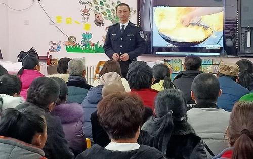 六十八团消防安全知识讲座