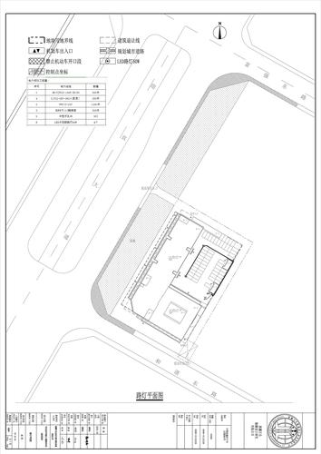 路灯平面图