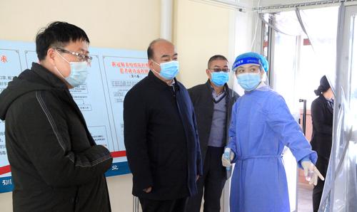 【图片新闻】兵团医改领导小组对师市医共体建设工作进行全面考核评价2021.1.22 (2)