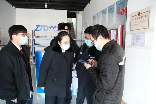 霍城垦区检察院联合多部门开展寄递安全专项检查活动图片三