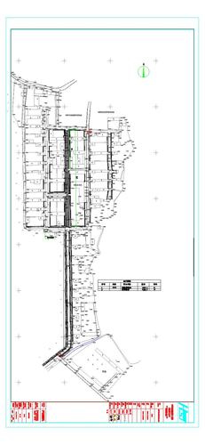 71团9连围墙平面图