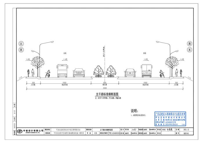 标准横断面图1